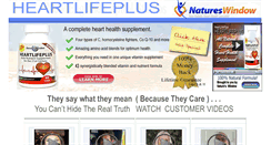 Desktop Screenshot of heartlifeplus.com